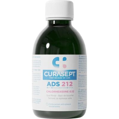 Curasept ADS 212 Mundspülung - Chlorhexidin 0,12% - 200ml Curasept ADS 212 Mundspülung - Chlorhexidin 0,12% - 200ml