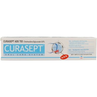 Dentifrice en Gel Curasept ADS 705 - Traitement de la Parodontite - 75 ml Dentifrice en Gel Curasept ADS 705 - Traitement de la Parodontite - 75 ml