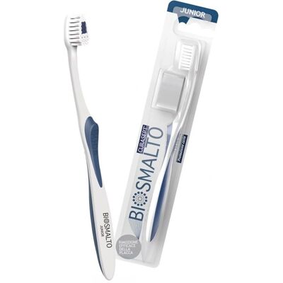 Curasept Biosmalto Junior 7-12 ans Brosse à dents - Soins dentaires pour enfants, Prévention des caries Curasept Biosmalto Junior 7-12 ans Brosse à dents - Soins dentaires pour enfants, Prévention des caries