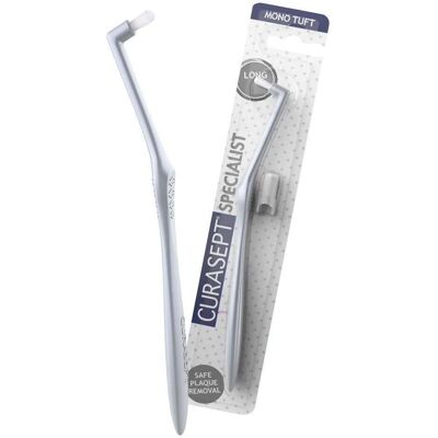 Curasept Spezialist Mono Tuft Lange - Zahnbürste für Brücken & Implantate Curasept Spezialist Mono Tuft Lange - Zahnbürste für Brücken & Implantate
