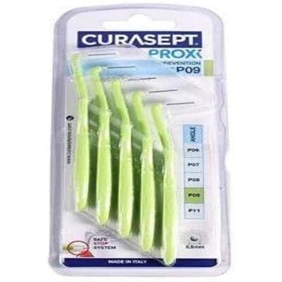 Spazzolino interdentale Curasept P09 - Verde, 5 pezzi Spazzolino interdentale Curasept P09 - Verde, 5 pezzi