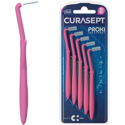Spazzolini interdentali Curasept Proxi Angle T10 - 5 pezzi Spazzolini interdentali Curasept Proxi Angle T10 - 5 pezzi