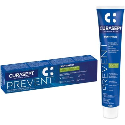 Curasept Marke Prevent Zahnpasta 75ml - Mundpflege Curasept Marke Prevent Zahnpasta 75ml - Mundpflege