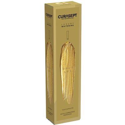 Dentifricio Curasept Gold Lux - Sbiancante - 75ml Dentifricio Curasept Gold Lux - Sbiancante - 75ml
