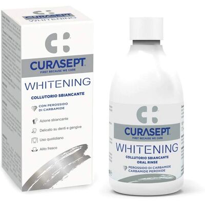 Curasept Whitening Mundspülung - 300ml - Aufhellendes Mundwasser Curasept Whitening Mundspülung - 300ml - Aufhellendes Mundwasser