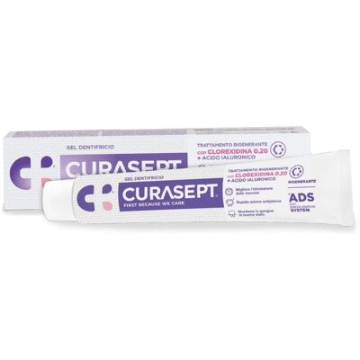 Curasept Marca Acido Ialuronico Clorexidina Rigenerante Orale - Dentifricio Curasept Marca Acido Ialuronico Clorexidina Rigenerante Orale - Dentifricio