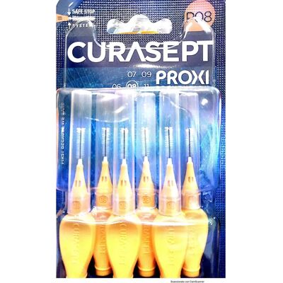 Brosses interdentaires Curasept P08 - 6 pcs - Publicité Brosses interdentaires Curasept P08 - 6 pcs - Publicité