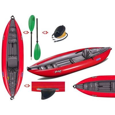 Gumotex - Twist1 - Rosso - Nitrilon - Kayak Gumotex - Twist1 - Rosso - Nitrilon - Kayak