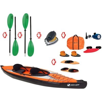 Sevylor - Pointer - 2 Pagaie - Kayak gonfiabile Sevylor - Pointer - 2 Pagaie - Kayak gonfiabile