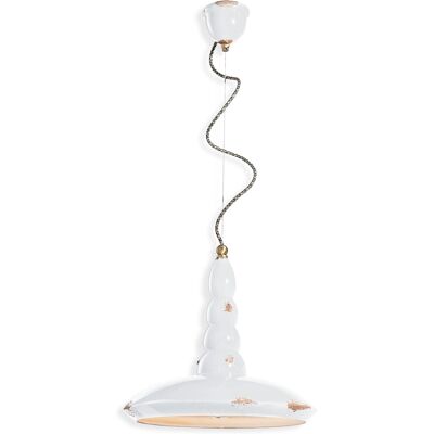 FERROLUCE Lampadario in Ceramica Vintage - Lampada FERROLUCE Lampadario in Ceramica Vintage - Lampada