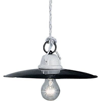 FERROLUCE C003 Lampadario - Ceramica Nera 30cm FERROLUCE C003 Lampadario - Ceramica Nera 30cm