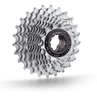 Cassetta Miche Primato 11x Shimano Strada - Argento - 11/28T - Unisex Cassetta Miche Primato 11x Shimano Strada - Argento - 11/28T - Unisex