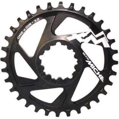 Pignone Miche XX1-X01-X1-X0-X9 - 30 Denti - Nero - Pignone per Bicicletta Pignone Miche XX1-X01-X1-X0-X9 - 30 Denti - Nero - Pignone per Bicicletta
