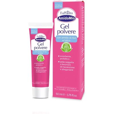 Euphidra Amidomio Gel Polvere - Gel in Polvere per Pelle Sensibile - Gel in Polvere per Bambini Euphidra Amidomio Gel Polvere - Gel in Polvere per Pelle Sensibile - Gel in Polvere per Bambini