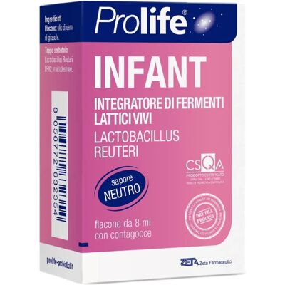 Zeta Farmaceutici Spa Prolife Infant - Gocce Probiotiche per Neonati - 8ml Zeta Farmaceutici Spa Prolife Infant - Gocce Probiotiche per Neonati - 8ml