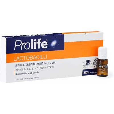 Zeta Farmaceutici Spa Prolife Lactobacilli - Integratore Probioitico - 7 Fiale Zeta Farmaceutici Spa Prolife Lactobacilli - Integratore Probioitico - 7 Fiale