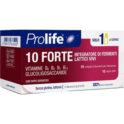 Prolife 10 Forte - Integratore Probiosanitario - Supporto Digestivo Prolife 10 Forte - Integratore Probiosanitario - Supporto Digestivo