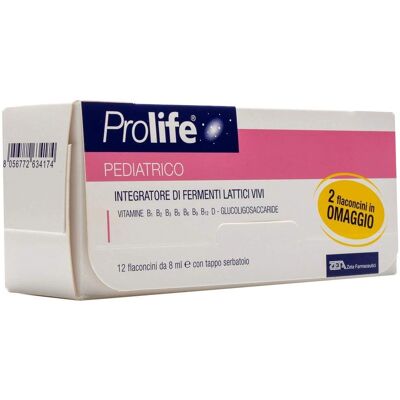 Zeta Farmaceutici Spa Prolife Pediatrico - Integratore probiotico per bambini - 12 flaconi Zeta Farmaceutici Spa Prolife Pediatrico - Integratore probiotico per bambini - 12 flaconi
