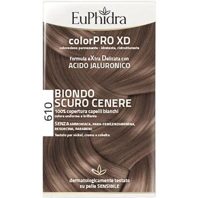 ZETA FARMACEUTICI 610 Brun Foncé Cendré Coloration Capillaire ZETA FARMACEUTICI 610 Brun Foncé Cendré Coloration Capillaire