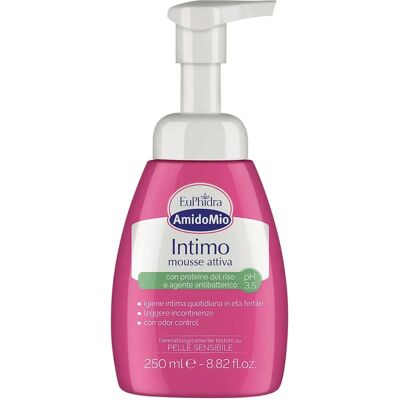 Euphidra Amido Mio Mousse Intime pH 3,5 - Hygiène féminine - Publicité Euphidra Amido Mio Mousse Intime pH 3,5 - Hygiène féminine - Publicité