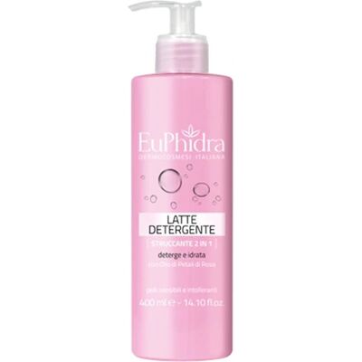 ZETA FARMACEUTICI Euphidra Latte Detergente 2 in 1 - Pelle sensibile - 400ml ZETA FARMACEUTICI Euphidra Latte Detergente 2 in 1 - Pelle sensibile - 400ml