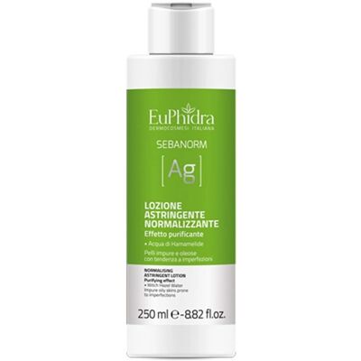 Euphidra Sebanorm Ag Lozione Astringente Normalizzante - Tonico Viso Euphidra Sebanorm Ag Lozione Astringente Normalizzante - Tonico Viso