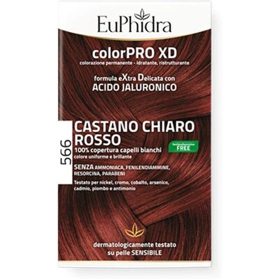 Gel Colorant Euphidra Colorpro - Brun Clair Rouge - Permanente - Publicité Gel Colorant Euphidra Colorpro - Brun Clair Rouge - Permanente - Publicité
