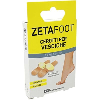 Zeta Farmaceutici Spa Zeta Foot Cerotti Idrocolloidali - 8 pezzi Zeta Farmaceutici Spa Zeta Foot Cerotti Idrocolloidali - 8 pezzi