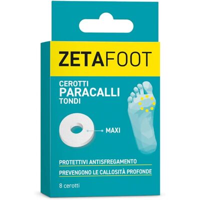 Zeta Farmaceutici Spa Zeta Foot Paracallo Tondo in Lattice 8 Pezzi - Protezione Piedi Zeta Farmaceutici Spa Zeta Foot Paracallo Tondo in Lattice 8 Pezzi - Protezione Piedi
