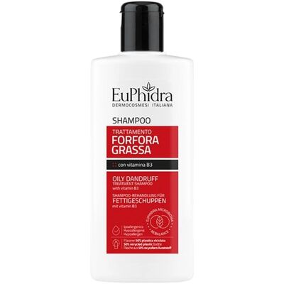 Zeta Farmaceutici Spa Euphidra Shampoo Forfora Grassa 200ml Zeta Farmaceutici Spa Euphidra Shampoo Forfora Grassa 200ml