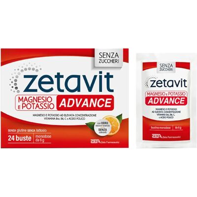 Zeta Farmaceutici Magnesio Potassio Advance - Integratore alimentare Zeta Farmaceutici Magnesio Potassio Advance - Integratore alimentare