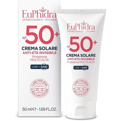 Crema Solare Euphidra SPF 50+ Alta Protezione - Viso Pelle Sensibile Crema Solare Euphidra SPF 50+ Alta Protezione - Viso Pelle Sensibile