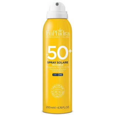 EuPhidra Spray Solare Invisibile SPF50+ - Protezione Molto Alta EuPhidra Spray Solare Invisibile SPF50+ - Protezione Molto Alta