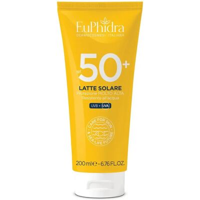 Euphidra SPF 50+ Crème Solaire - Légère, Résistante à l'Eau - Publicité Euphidra SPF 50+ Crème Solaire - Légère, Résistante à l'Eau - Publicité