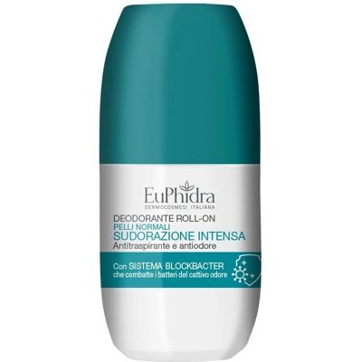 ZETA FARMACEUTICI Euphidra Deodorante Roll-On contro Sudorazione Intensa - 50 ml ZETA FARMACEUTICI Euphidra Deodorante Roll-On contro Sudorazione Intensa - 50 ml