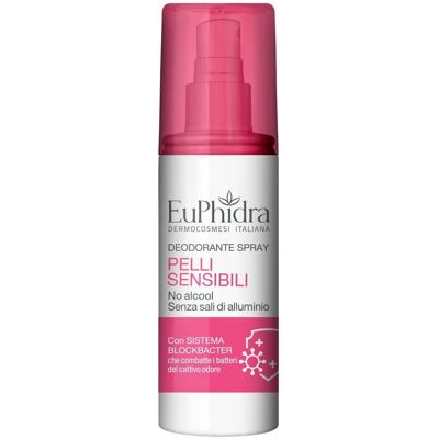 Euphidra Deodorante Spray per Pelli Sensibili Euphidra Deodorante Spray per Pelli Sensibili