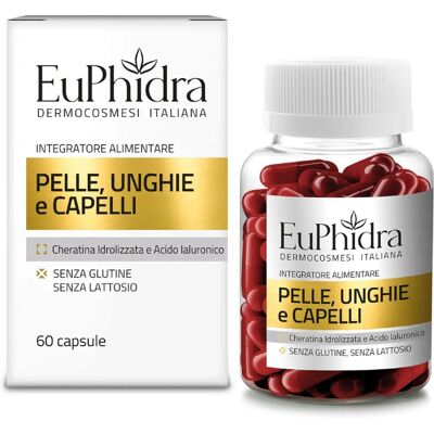 Euphidra Supporto Pelle, Unghie e Capelli - 60 Capsule Euphidra Supporto Pelle, Unghie e Capelli - 60 Capsule