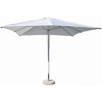 Sombrilla de jardín taupe cuadrada de aluminio Cosma - Jardín, Terraza, Playa Sombrilla de jardín taupe cuadrada de aluminio Cosma - Jardín, Terraza, Playa