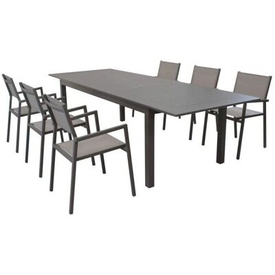 GARDENESS DarkGray Eracle - Tavolo estensibile da giardino GARDENESS DarkGray Eracle - Tavolo estensibile da giardino