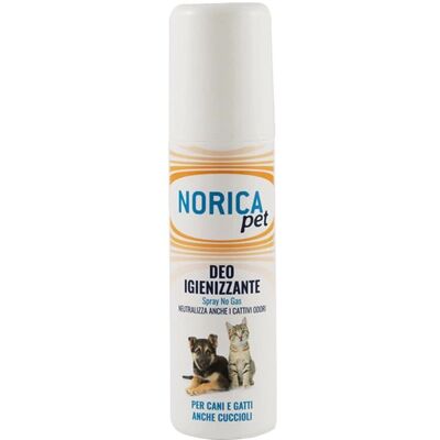 Polifarma Benessere Srl Norica Pet Deo Igienizzante - 100ml - Deodorante e Disinfettante per Animali Polifarma Benessere Srl Norica Pet Deo Igienizzante - 100ml - Deodorante e Disinfettante per Animali