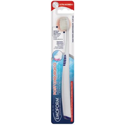Polifarma Benessere Srl Emoform Post Chirurgisches Ultra Weiches Zahnbürste - Sanfte Pflege Polifarma Benessere Srl Emoform Post Chirurgisches Ultra Weiches Zahnbürste - Sanfte Pflege