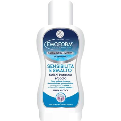 Polifarma Benessere Srl Emoform Sensibilità e Smalto Collutorio - 400ml Polifarma Benessere Srl Emoform Sensibilità e Smalto Collutorio - 400ml