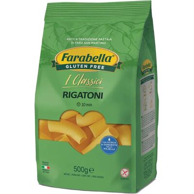 Pasta Rigatoni Senza Glutine Farabella - Tradizione Italiana Pasta Rigatoni Senza Glutine Farabella - Tradizione Italiana