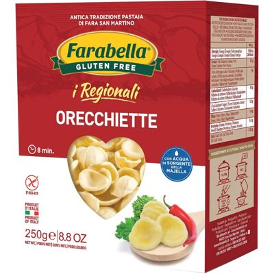 Bioalimenta Farabella Orecchiette Pasta Senza Glutine - Pasta Bioalimenta Farabella Orecchiette Pasta Senza Glutine - Pasta