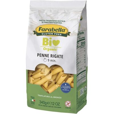 Pasta Bio Farabella Kukurydza-Ryż z Plamami - 340g Pasta Bio Farabella Kukurydza-Ryż z Plamami - 340g