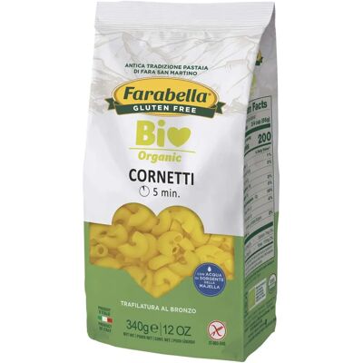 Pasta Senza Glutine Cornetti Farabella - 340g Pasta Senza Glutine Cornetti Farabella - 340g