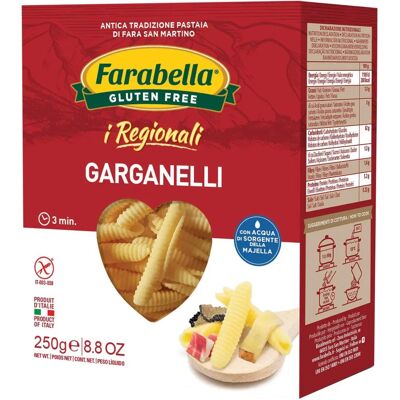 Farabella Garganelli I Regionali pasta senza glutine - Pasta Farabella Garganelli I Regionali pasta senza glutine - Pasta