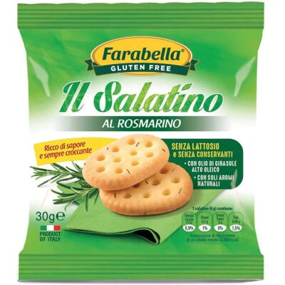 Farabella Salatino Rosmarino - Snack Senza Glutine Farabella Salatino Rosmarino - Snack Senza Glutine