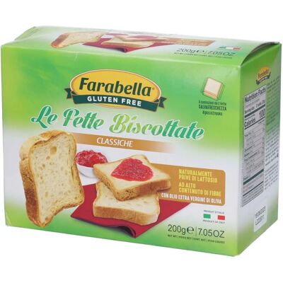 Farabella Biscotti Croccanti Senza Glutine - Alto Contenuto di Fibre 200g Farabella Biscotti Croccanti Senza Glutine - Alto Contenuto di Fibre 200g