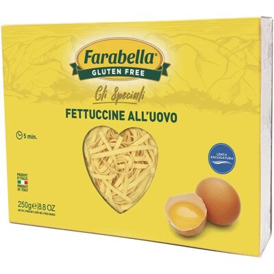 Bioalimenta Srl Farabella Fettuccine all'Uovo - Senza Glutine Bioalimenta Srl Farabella Fettuccine all'Uovo - Senza Glutine